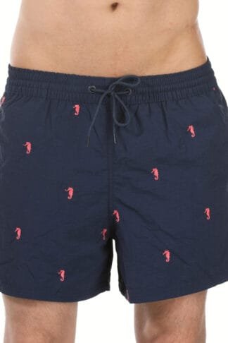 1383 Blue Black - Embroidery