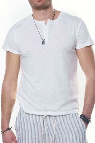3002 White Linen t-shirt