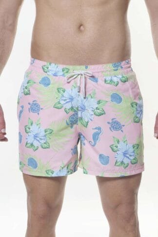 freeline swimwear shorts - pink 1232