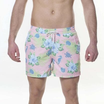 freeline swimwear shorts - pink 1232