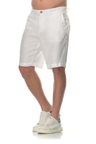 Linen Βερμούδες