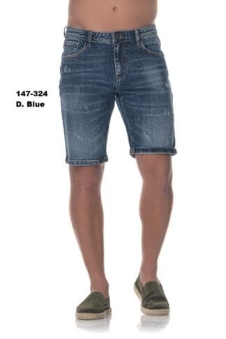 147-324 Dark Blue Βερμούδα Jeans